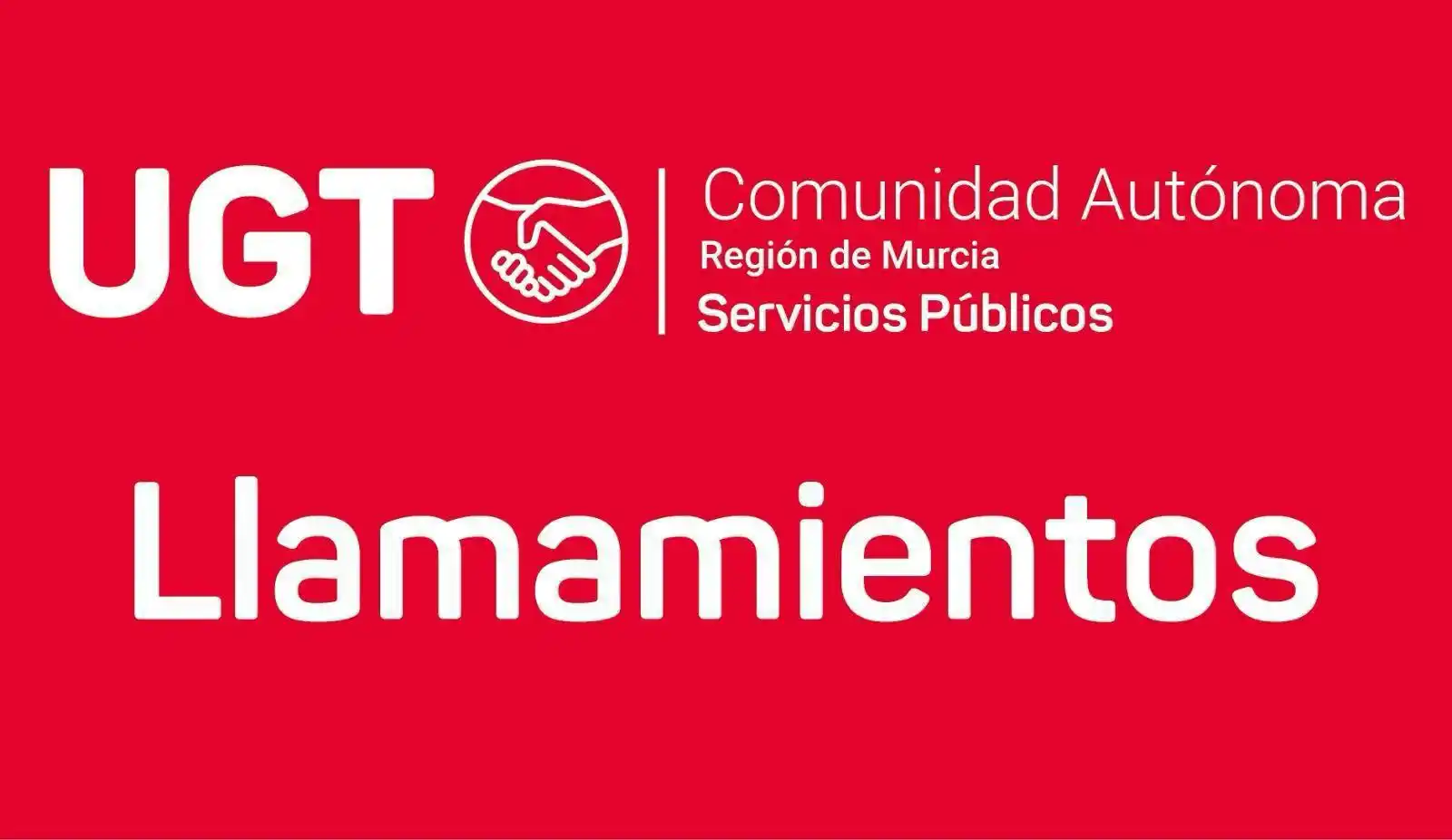 Image from UGT Servicios Públicos CARM: *UGT SERVICIOS PÚBLICOS CARM*  ⭕ *LLAMAMIENTOS 20/06/2025*  🗓️ 24 de ...