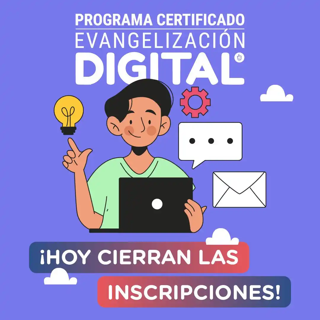 Image from Catholic Link: *¡Último día de inscripciones en nuestro Programa del Evangelizador Di...