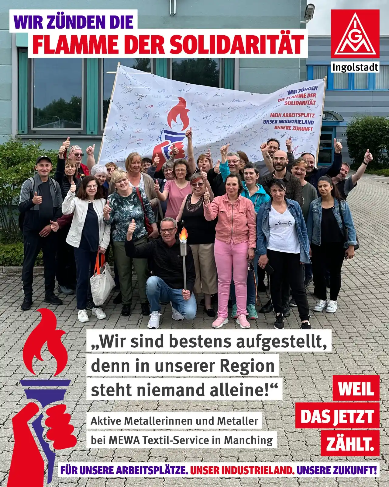 Image from IG Metall Ingolstadt: Unser Sharepic auf facebook: https://www.facebook.com/share/p/16FWqw3p...
