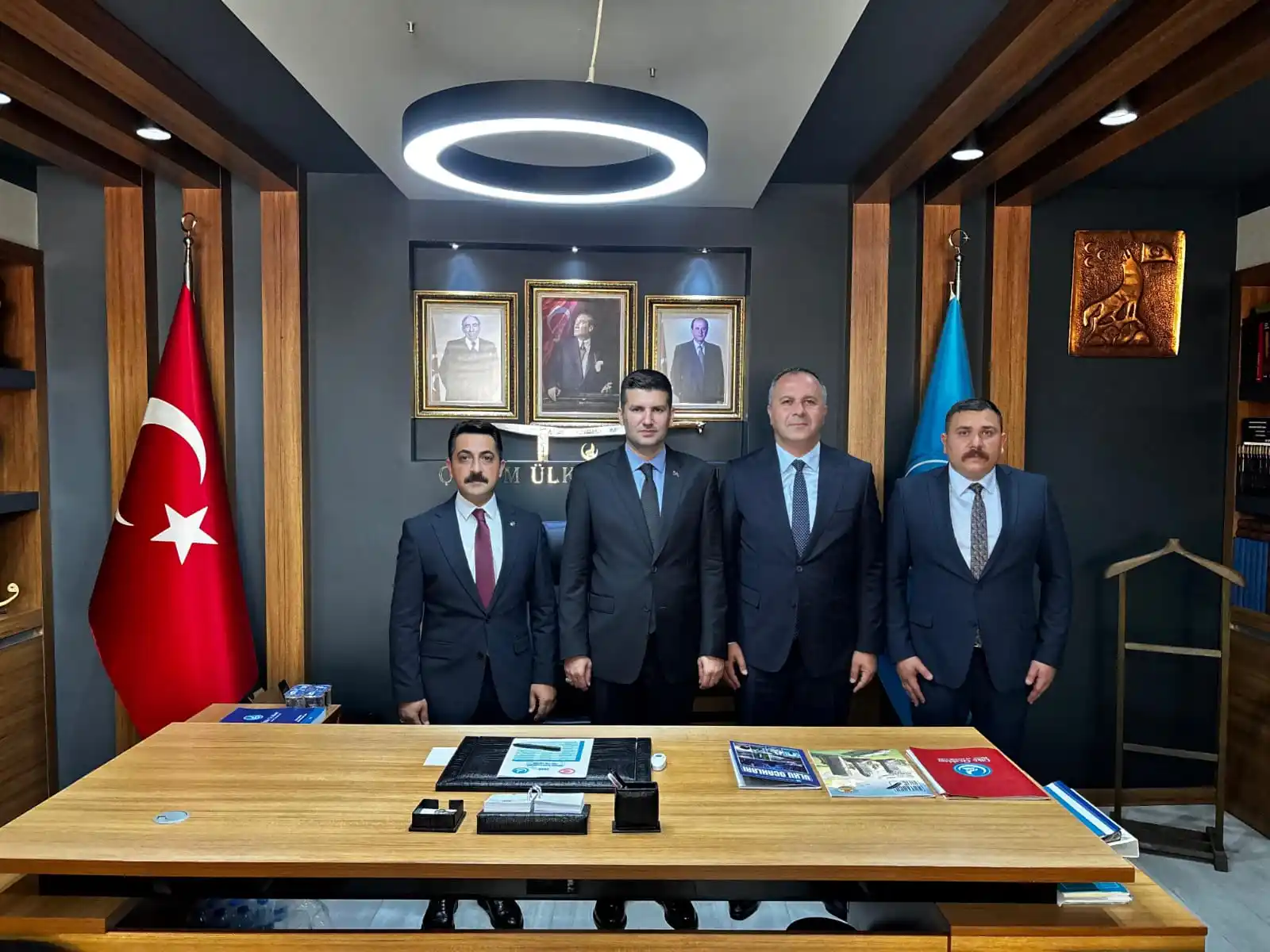Image from MHP Çorum İl Başkanlığı: 📍Ve tarih bir gün, acz içinde kıvrana kıvrana şehadete susamış bir ül...