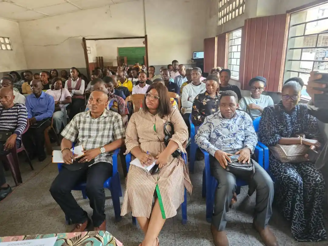 Image from Université Catholique du Congo, UCC en Sigle.: 🎓 Visite d’étude des étudiants d’agrégation de l'UCC  à l’ESOP de Kab...