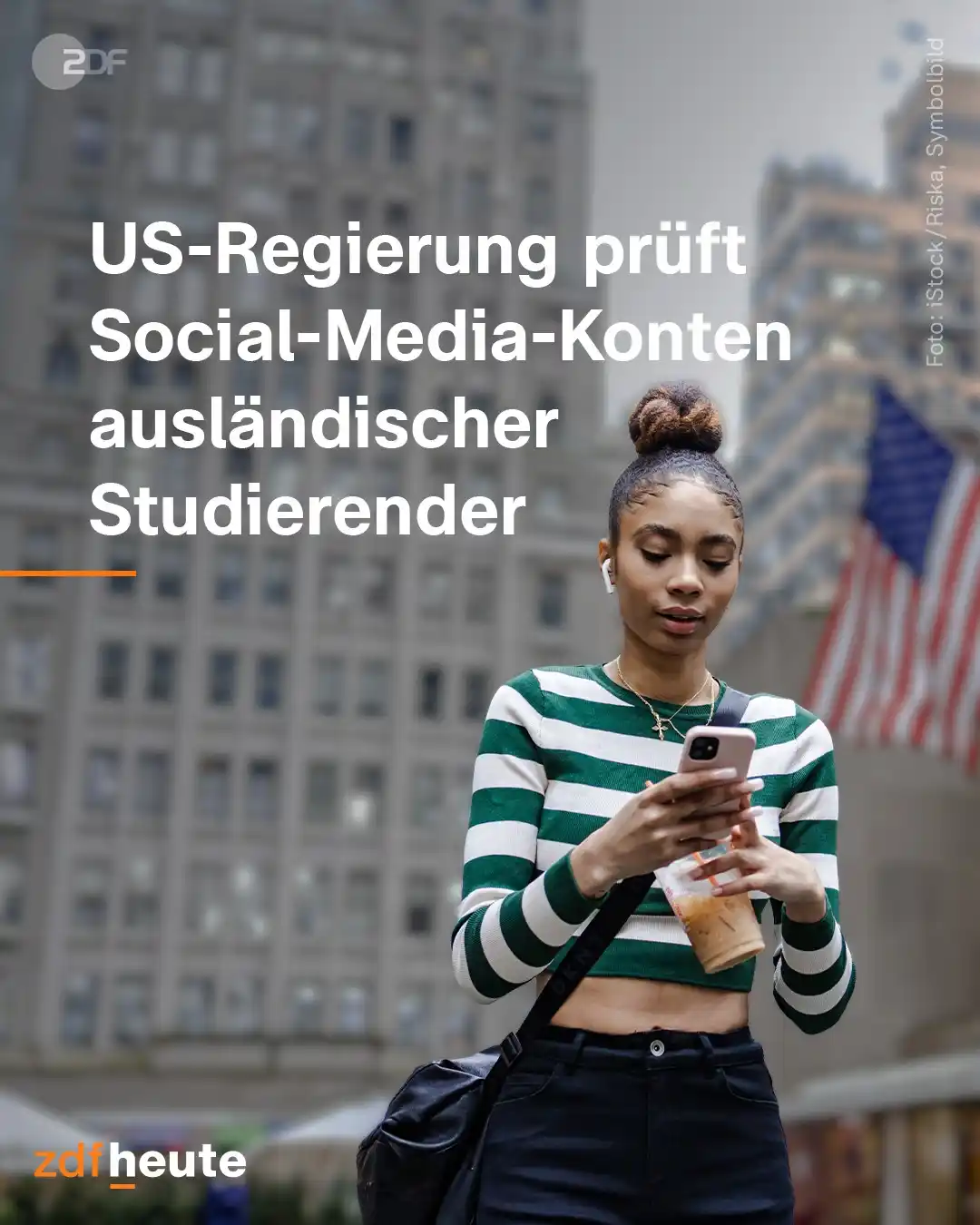 Image from ZDFheute: *Wart ihr schon mal in den USA?* ✈️ 👍 Ja, ich schon. 🙏 Nein, es steh...