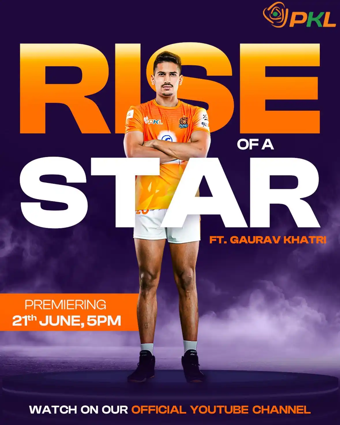 Image from Pro Kabaddi League: *What makes Gaurav the Paltan's indestructible wall? 🧱💪*  Find out i...