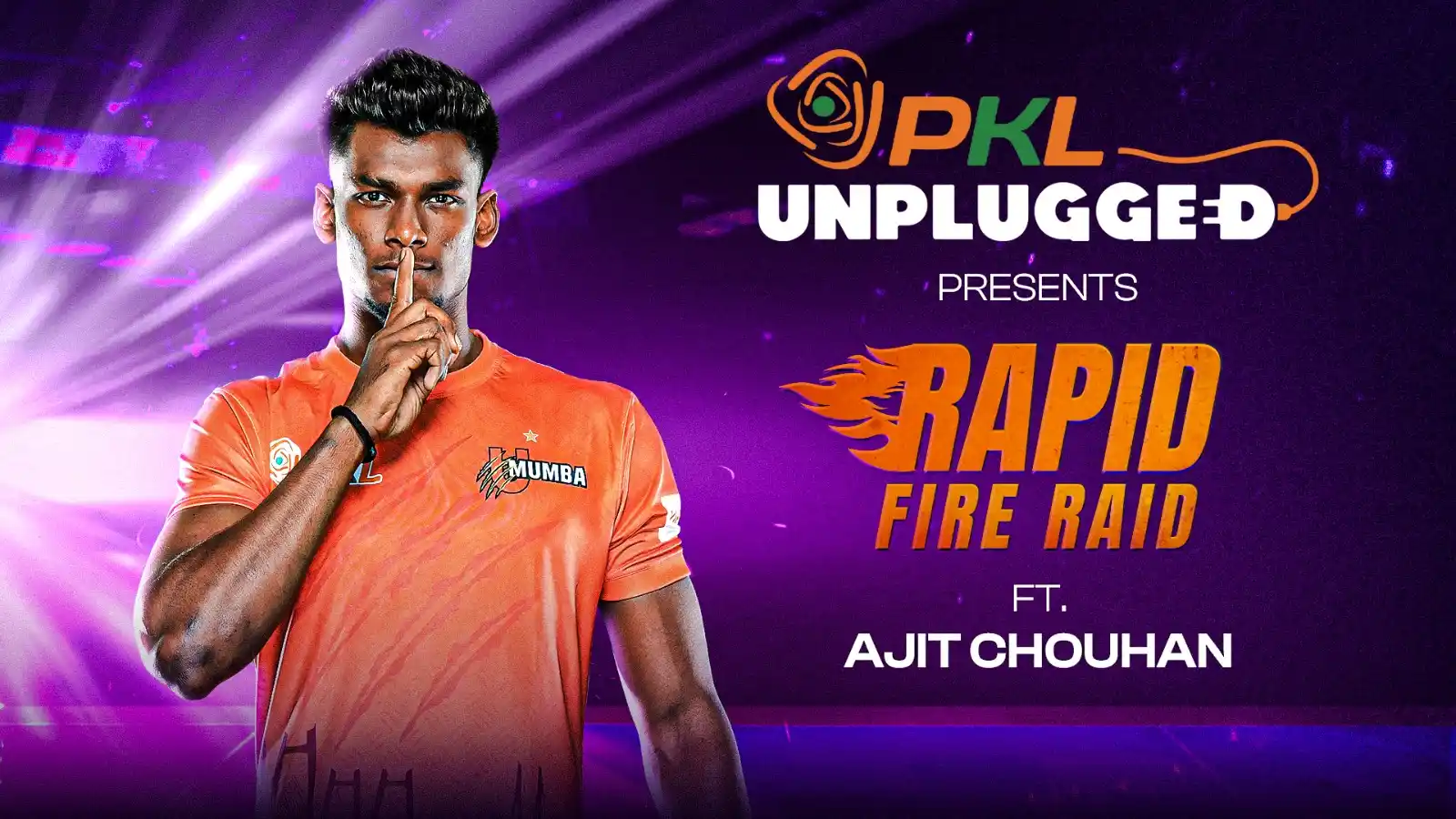 Image from Pro Kabaddi League: *Will Ajit score a jeet in our Rapid Fire raid? 🔥*  Find out in the f...