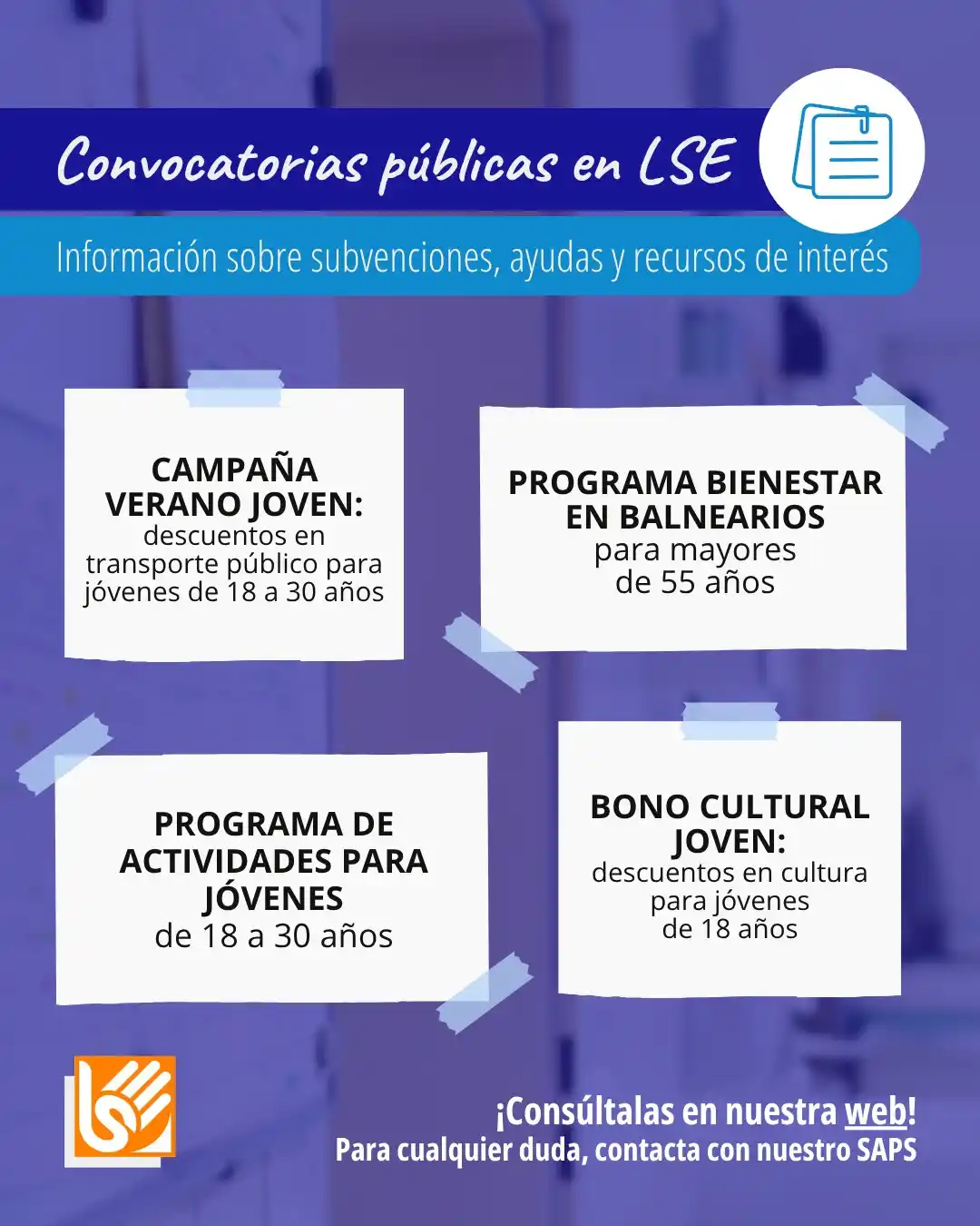 Image from FAXPG Federación de Asociacións Persoas Xordas de Galicia: 📌 Ya disponible en la sección 𝗖𝗼𝗻𝘃𝗼𝗰𝗮𝘁𝗼𝗿𝗶𝗮𝘀 𝗽𝘂́𝗯𝗹𝗶�...