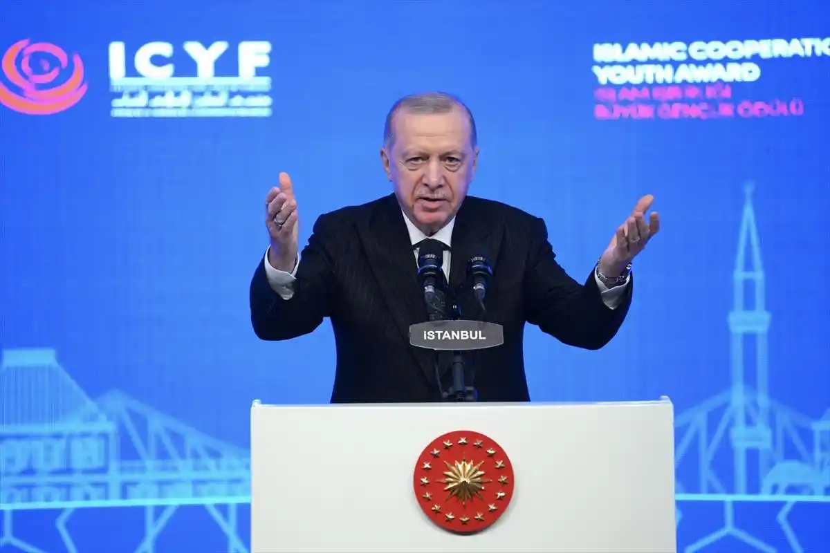 Image from TRT Haber: _*“Yaşasın özgür Filistin”*_ *Cumhurbaşkanı Erdoğan:* 📌Türkiye ola...