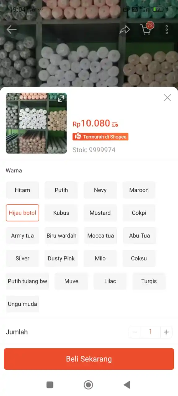 Image from DAGET & SHOPEE THR | HIDDEN GEM GARAPAN CUAN | Info Promo Diskon Racun Flashsale Lazada Kode Voucher: 50 yard/ 45 meter, normal 700k+ https://s.shopee.co.id/1LU9nwForY?shar...