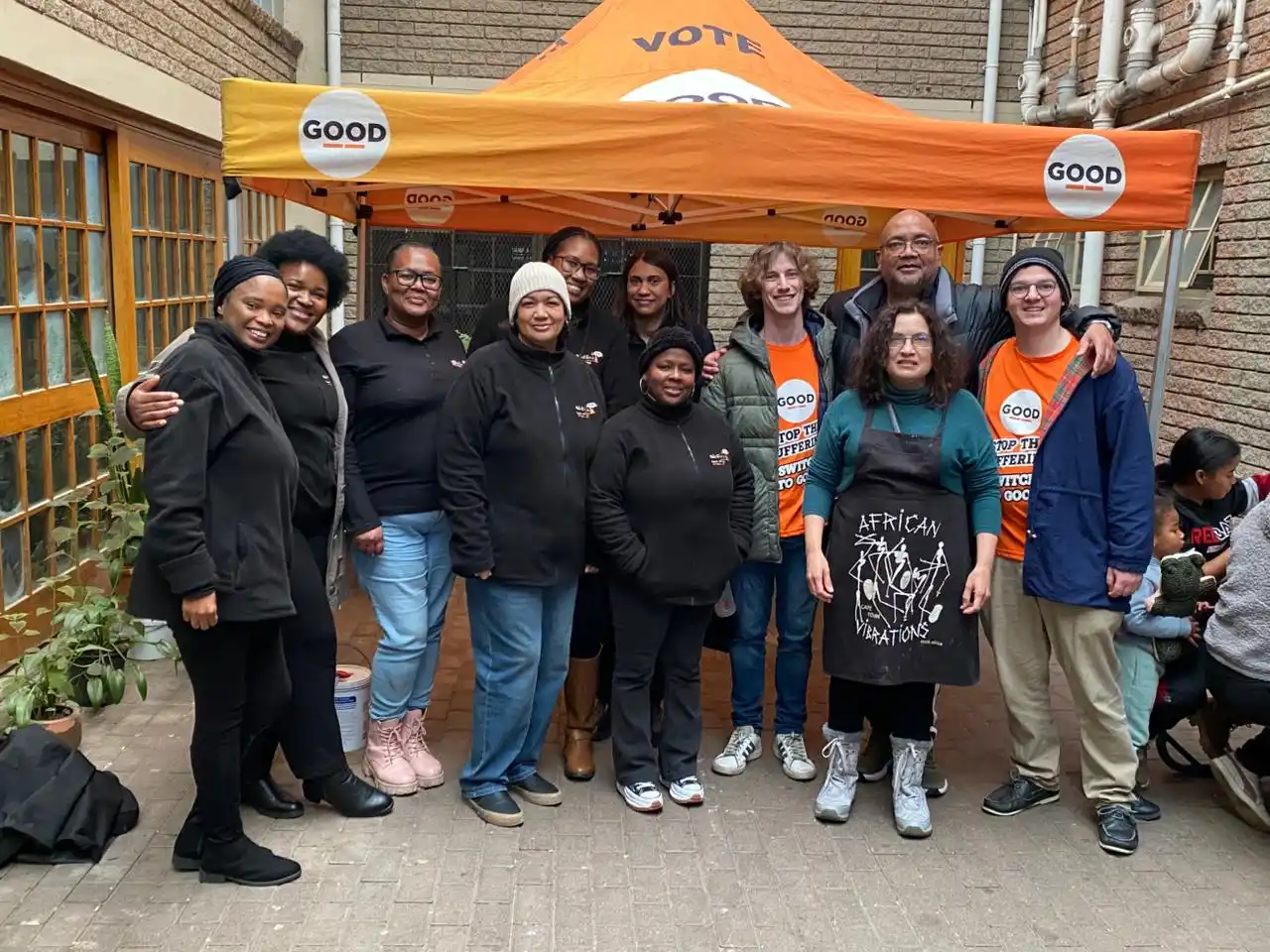 Image from GOOD: After a powerful session with Childline Western Cape, the children in ...