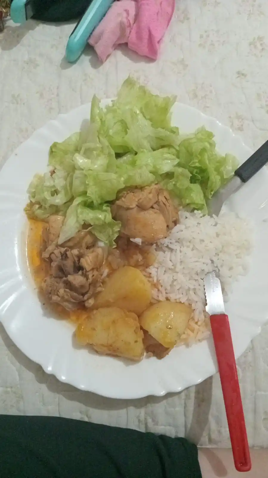 Image from diário da bebeka linda 4.0: Almoço aqls pique...