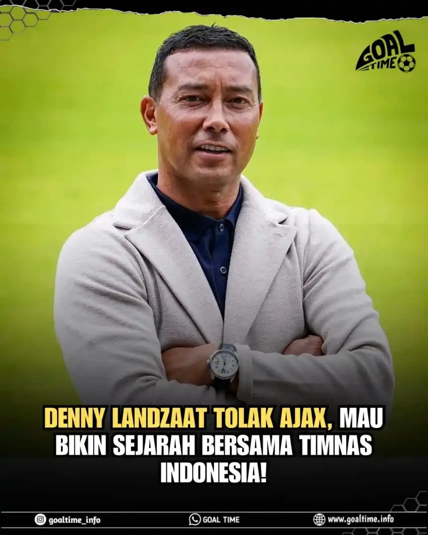 Image from GOAL TIME: Asisten pelatih Timnas Indonesia Denny Landzaat rupanya mendapatkan ta...