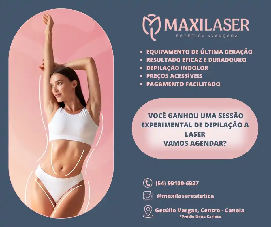 Image from Portal da Folha de Canela: Atenção mulheres de Canela, Gramado e região! 😍  Na *MaxiLaser a sua ...