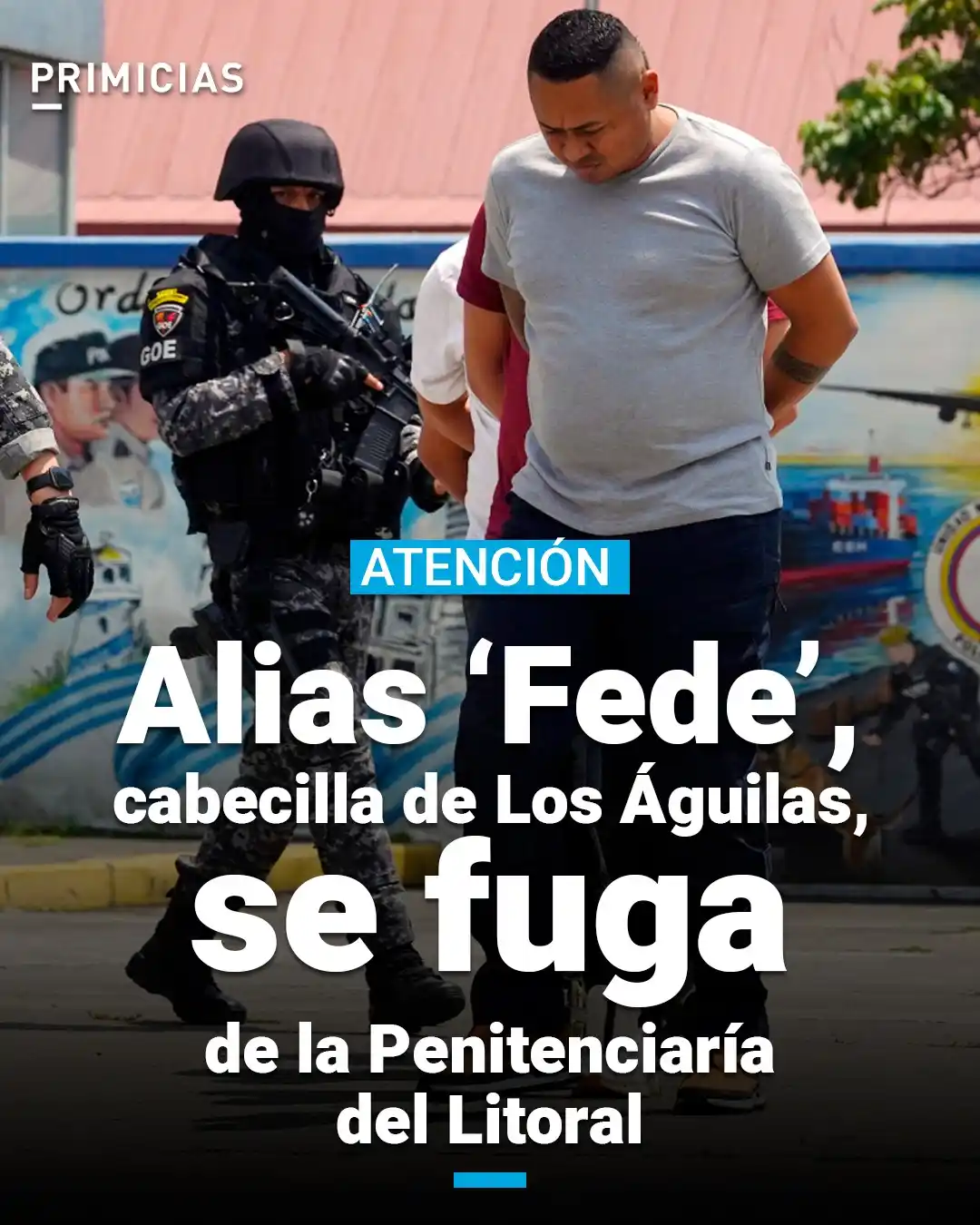 Image from PRIMICIAS: 🔴 ATENCIÓN  A pesar del control militar en la Penitenciaría del Litor...