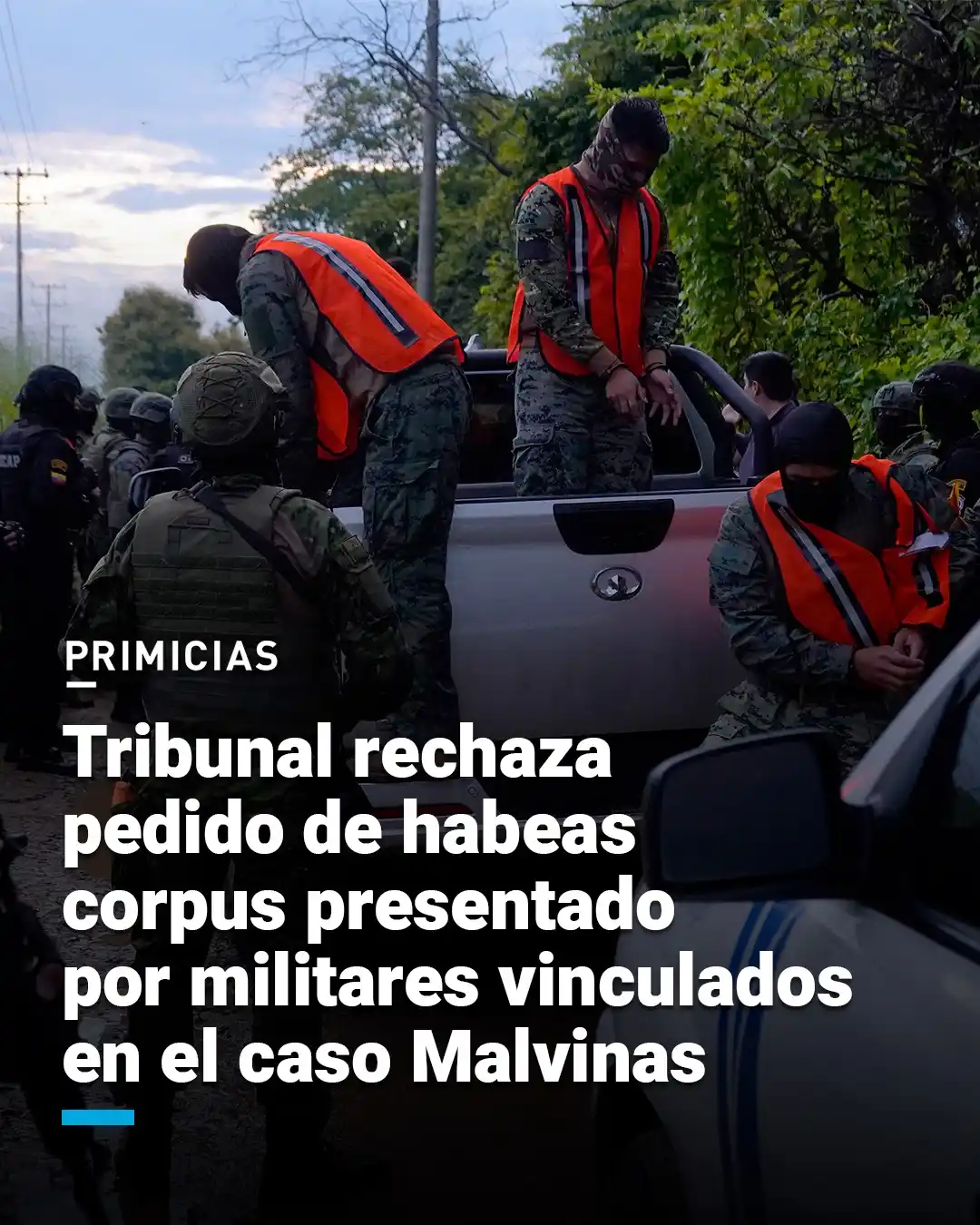 Image from PRIMICIAS: 🔴 ATENCIÓN  Los 11 militares vinculados con la desaparición forzada d...