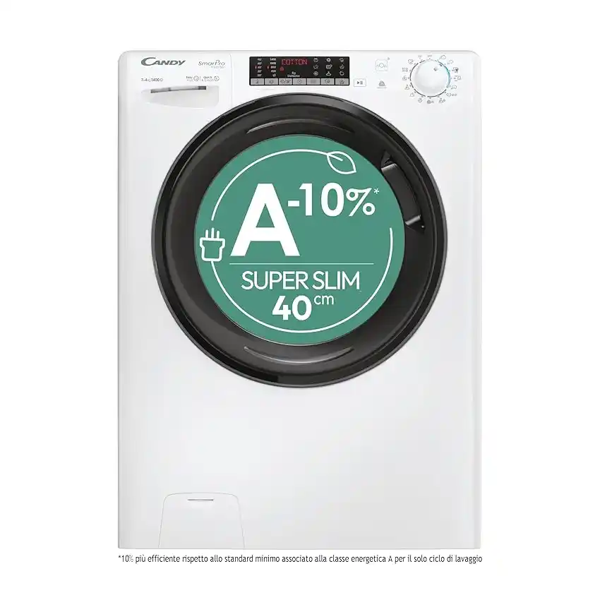 Image from PrezzoFolle: 🛍 _Candy Smart Pro Inverter Lavasciuga Slim 7+4 Kg, Libera Installazi...