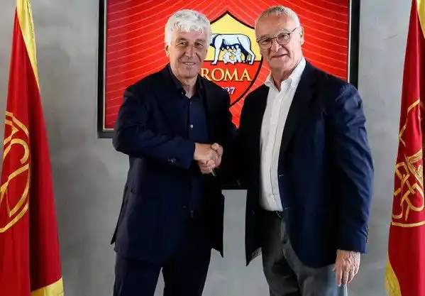 Image from Laroma24.it: 🎙️Conferenza stampa di presentazione di Gian Piero Gasperini: ci sarà...
