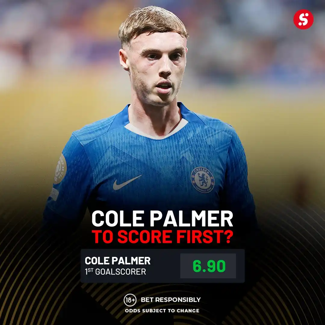 Image from SportyBet : ⚽Do you believe Cole Palmer can score the first goal of the Flamengo V...