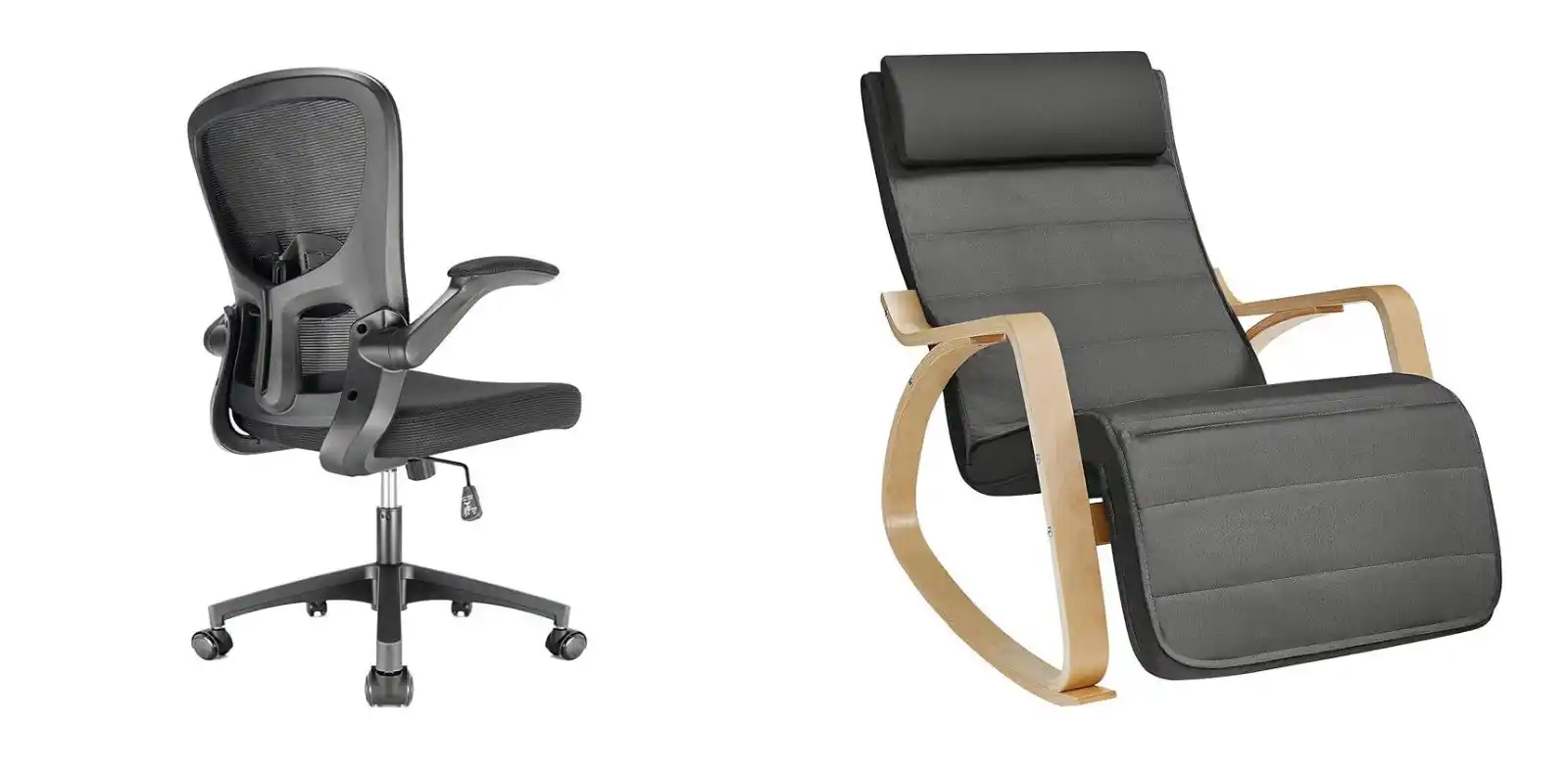 Image from PrezzoFolle: 🛍 _Durrafy Sedia Ufficio Ergonomica, Sedia da ufficio con Braccioli P...