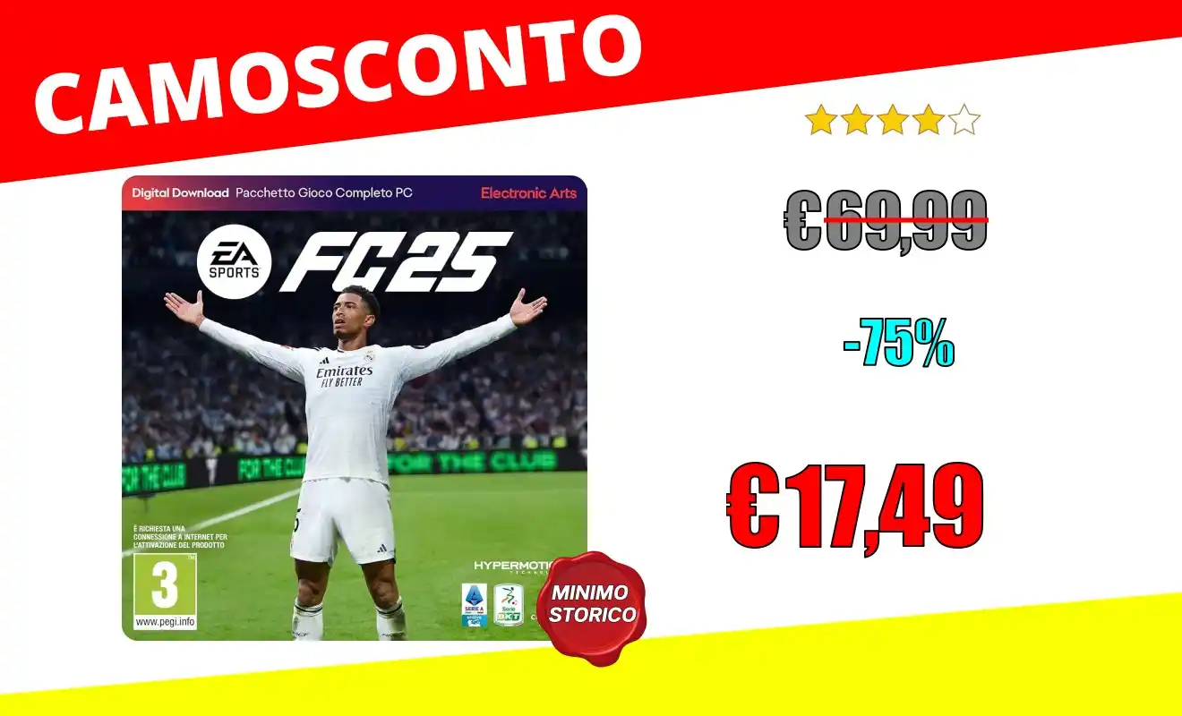 Image from OfferteSconto: *EA SPORTS FC 25 Standard Edition PCWin | Codice EA App - Origin per P...