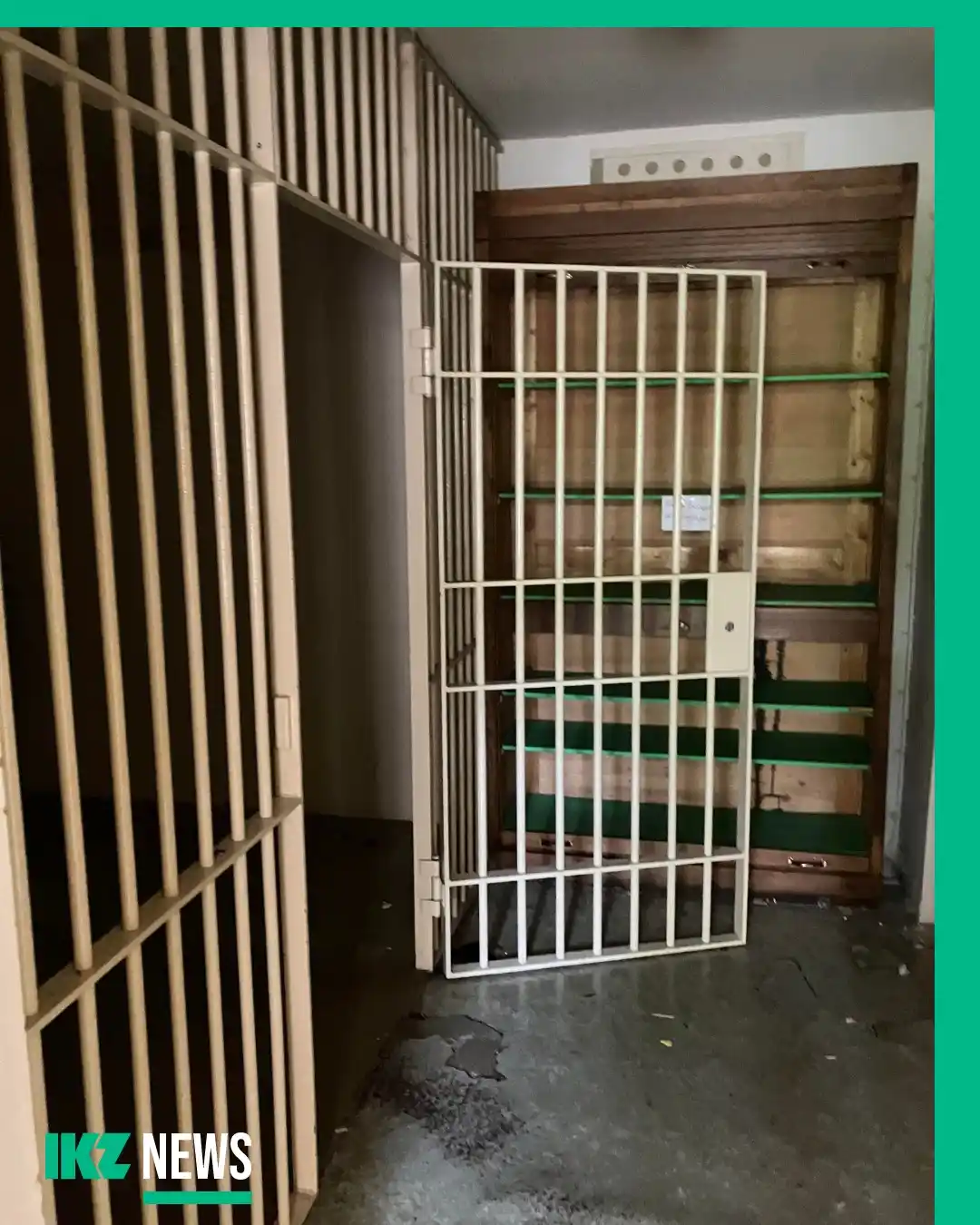 Image from IKZ-Online: Ein Gefängnis in Hemer? Nein, hier seht ihr eine Arrestzelle im Keller...