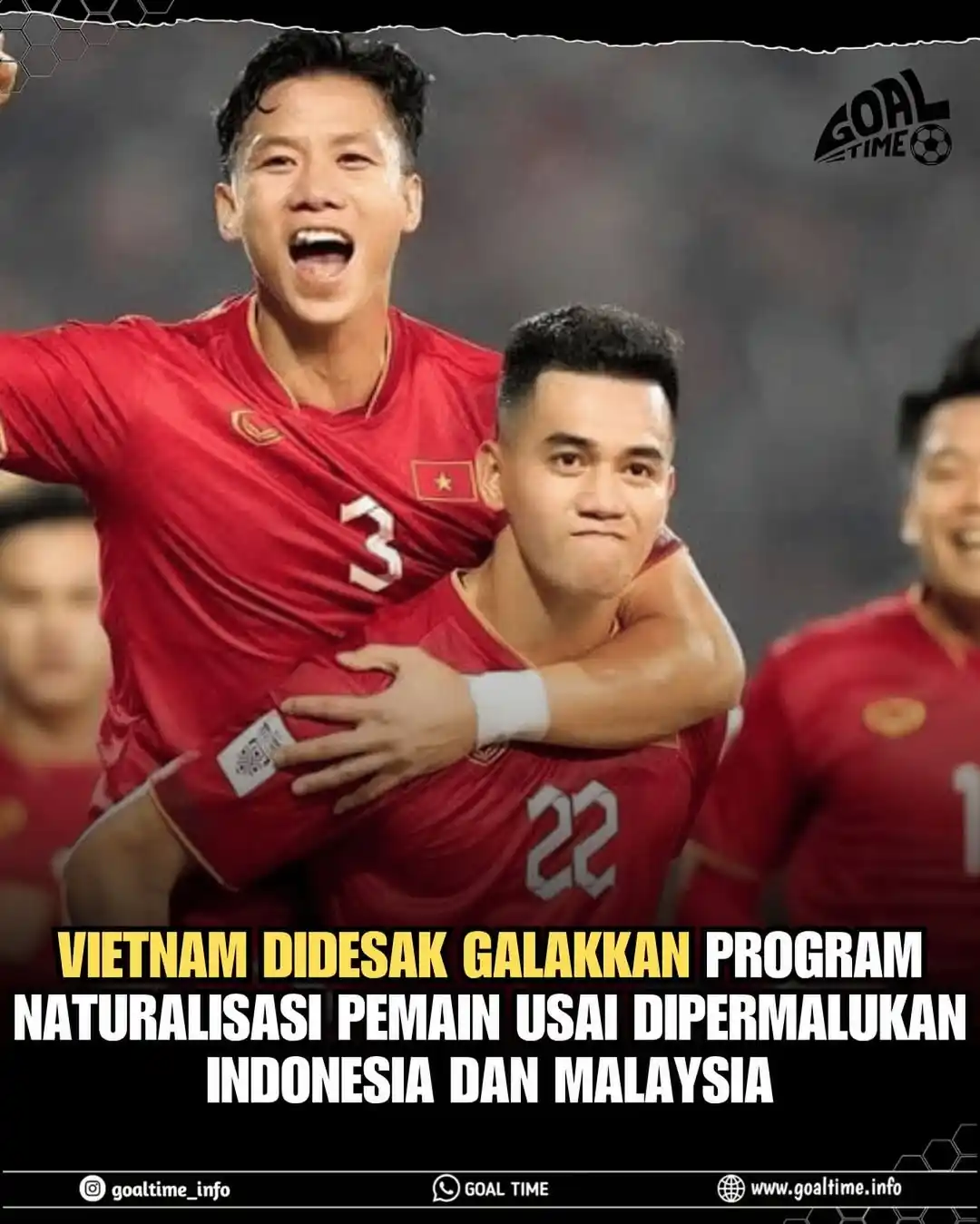 Image from GOAL TIME: Federasi sepak bola Vietnam, VFF, didesak oleh media lokal yakni Soha ...