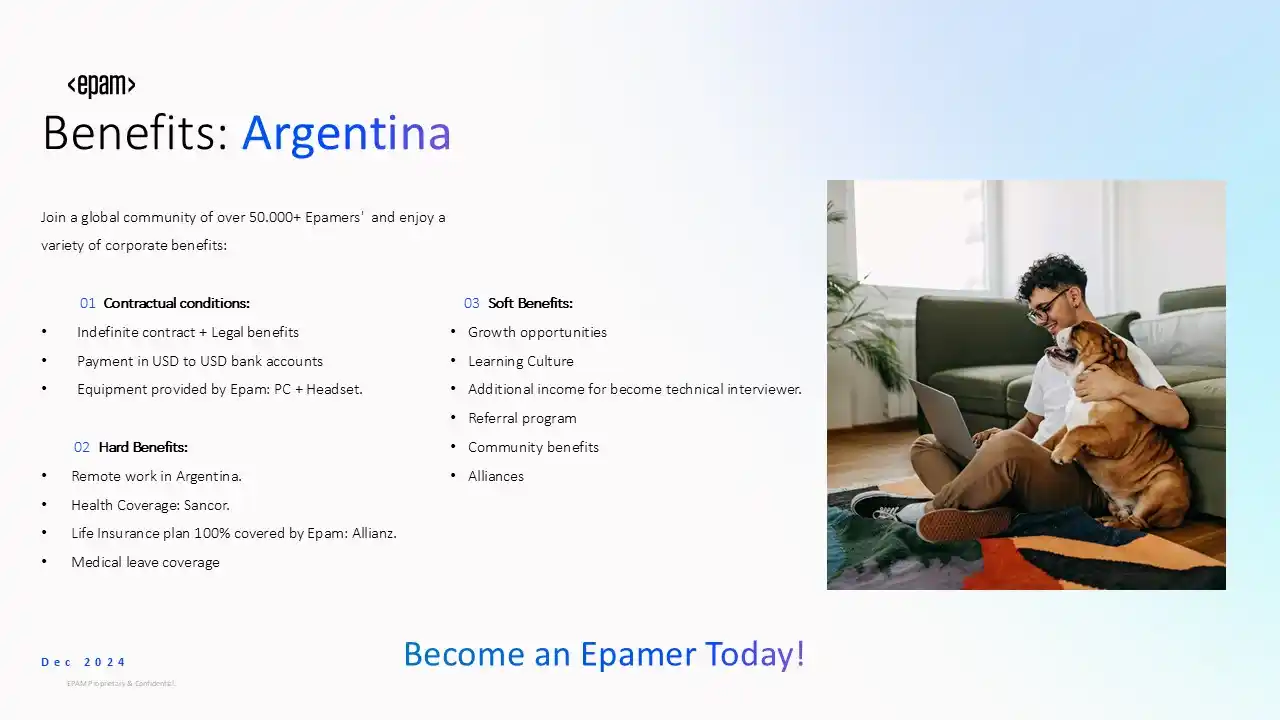 Image from TicTelco: Hey 📍Argentina! I'm looking for a Mid Senior BI Analyst for working r...