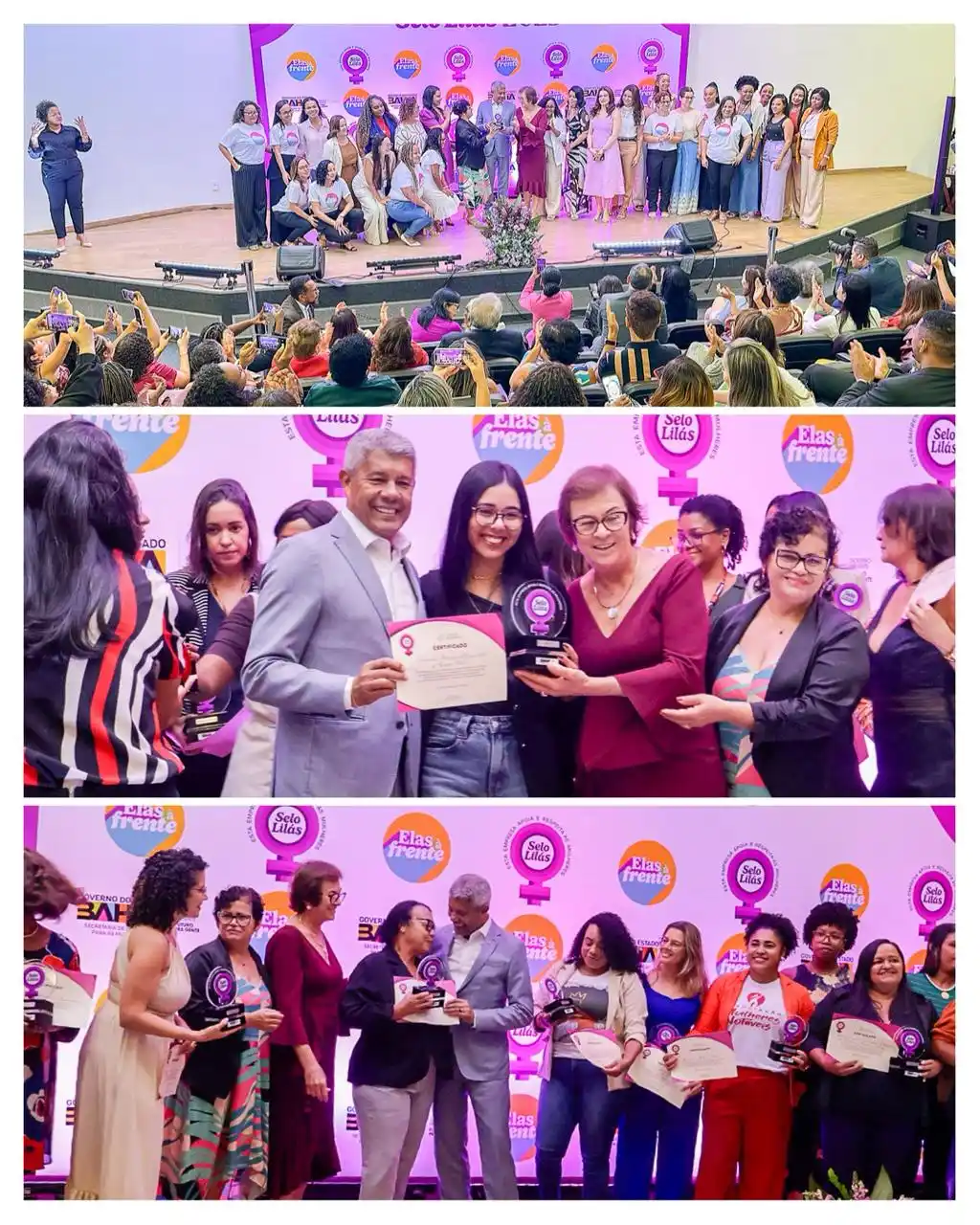 Image from Neusa Cadore | Secretária de Mulheres da Bahia: 🌸 Hoje foi um dia de muita emoção e orgulho! Vivemos juntas a entrega...
