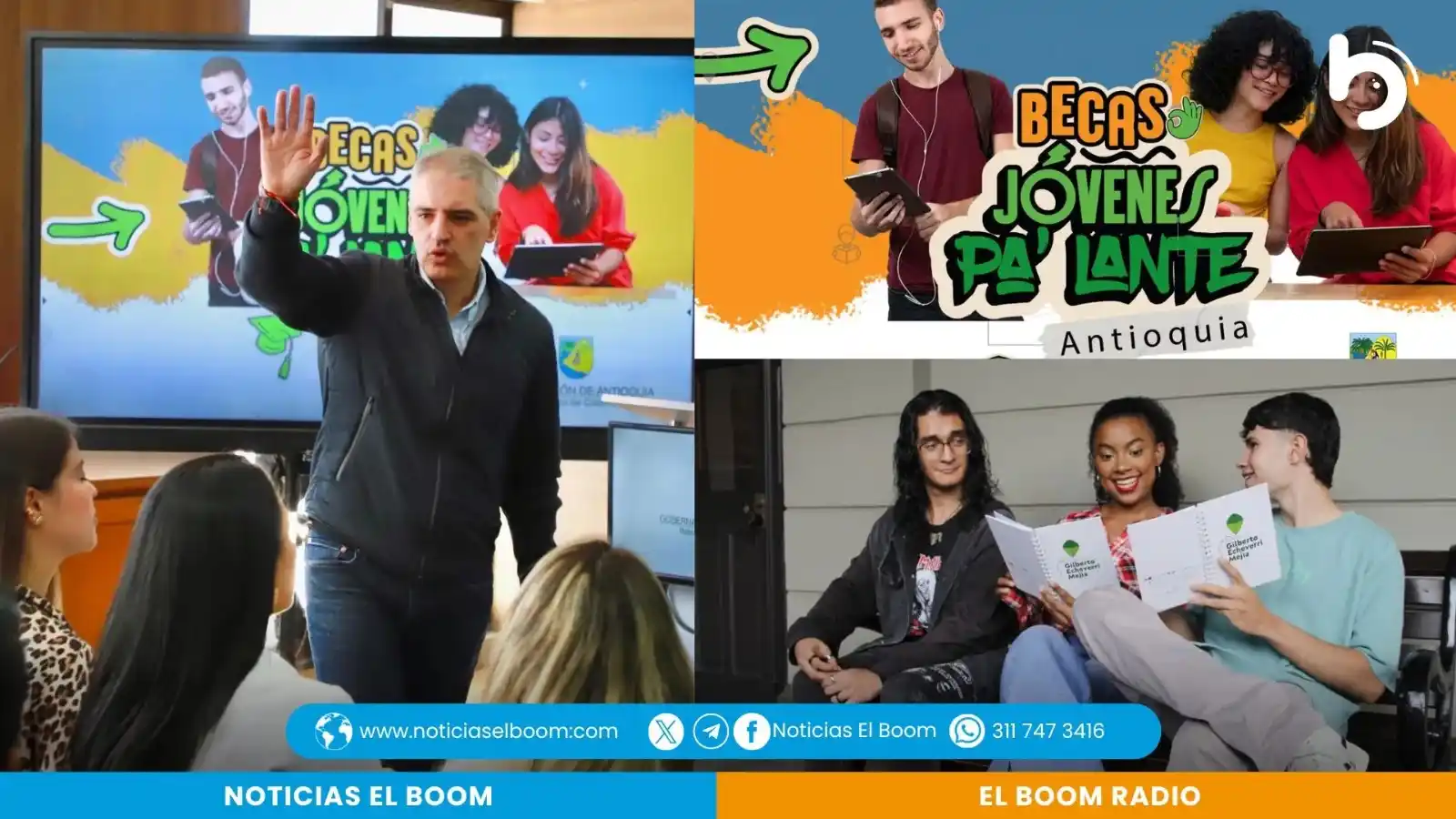 Image from Noticias El Boom: https://noticiaselboom.com/jovenes-palante-programa-de-becas-que-llega...