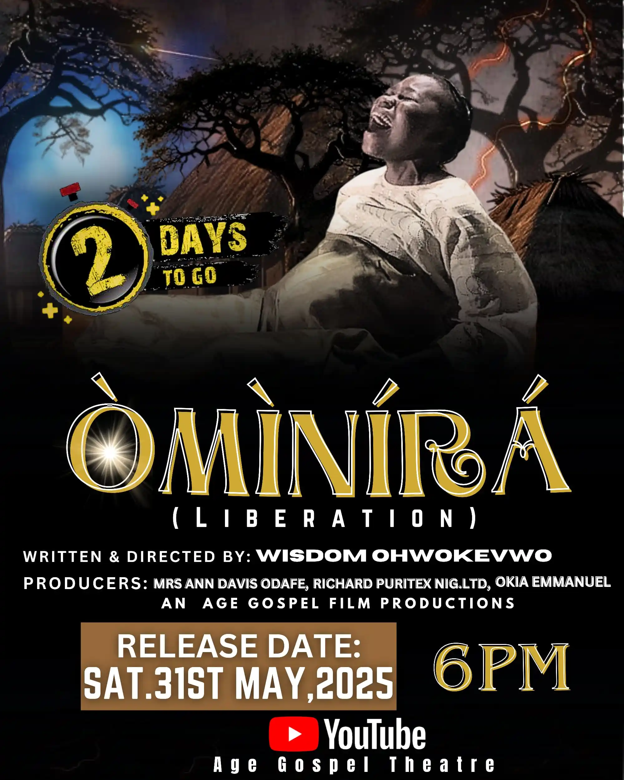 Image from Age Gospel Theatre: In The Midst Of All The Challenges While Making This Prestigious Movie...