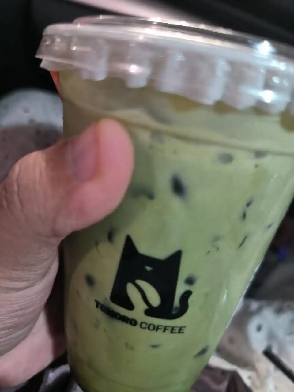 Image from wong liyo ngerti opo: Ini enak bgt jir matcha ny tomoro, tp tiap habis minum ak selalu lemes...
