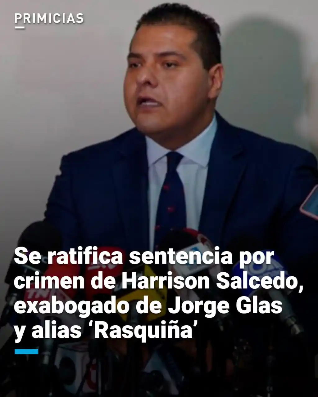 Image from PRIMICIAS: 🔴 La Corte de Pichincha confirmó la sentencia contra tres implicados ...