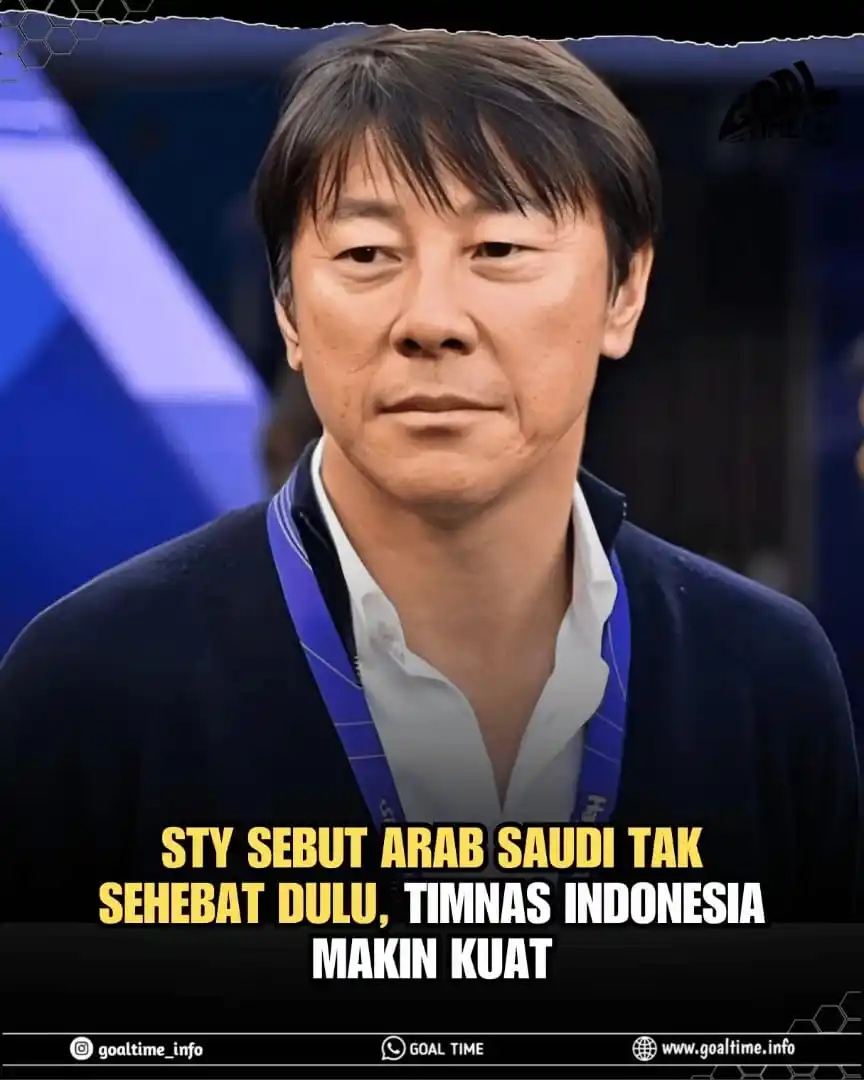 Image from GOAL TIME: Mantan pelatih Timnas Indonesia, Shin Tae-yong, menyoroti adanya perub...