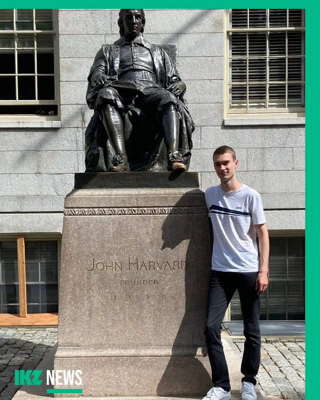 Image from IKZ-Online: 🔬Marc Höll aus Hemer ist Medizinstudent in Münster und durfte als "Re...