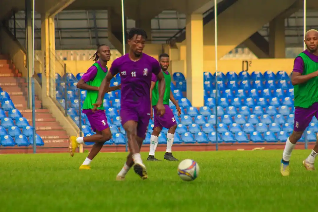 Image from Shooting Stars: *Matchday*  🆚 Rangers Int'l FC 🗓️ Sun. May 25, 2025 🏟️ Lekan Salami...