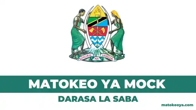 Image from Creed AJIRA PORTAL: *MATOKEO YA MOCK DARASA LA SABA MIKOA 10.*   > PDF:- https://matokeoya...