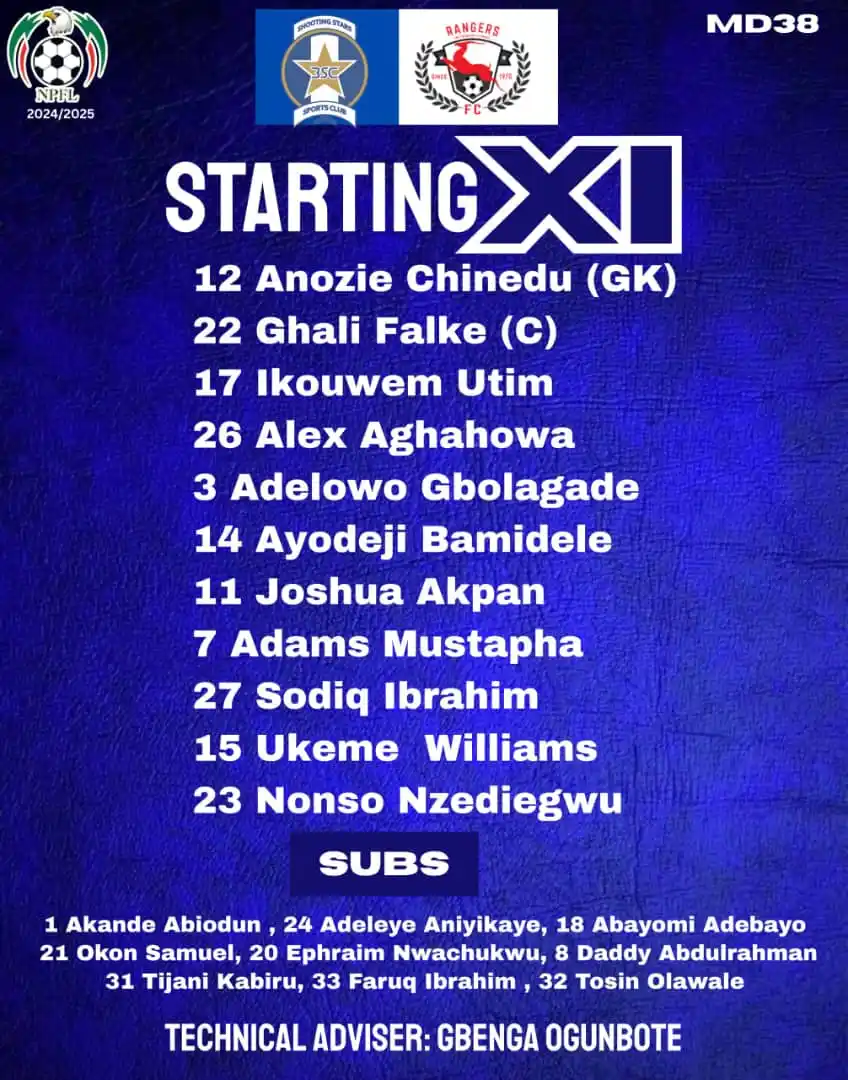 Image from Shooting Stars: Our line up against the Flying Antelopes <a class="text-blue-500 hove...