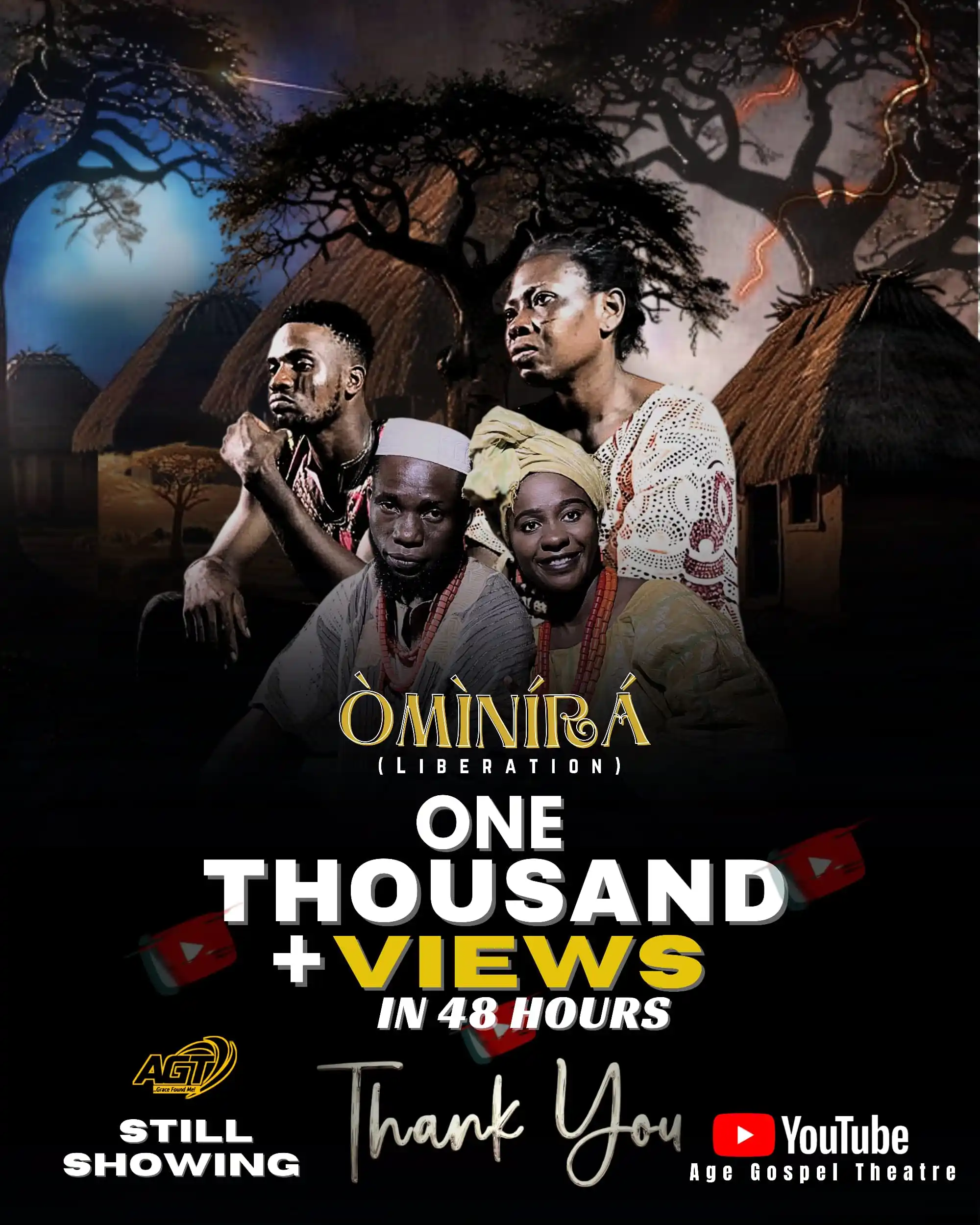 Age Gospel Theatre post