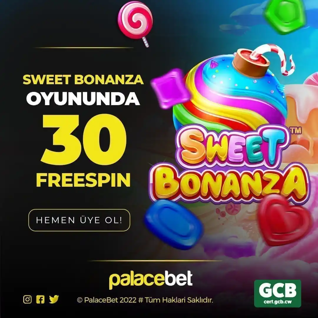 Image from Palace Resmi: 🏐 Palacebet Üyelerine Özel 1000 Kişiye Sweet Bonanza 30FS Etkinliği B...