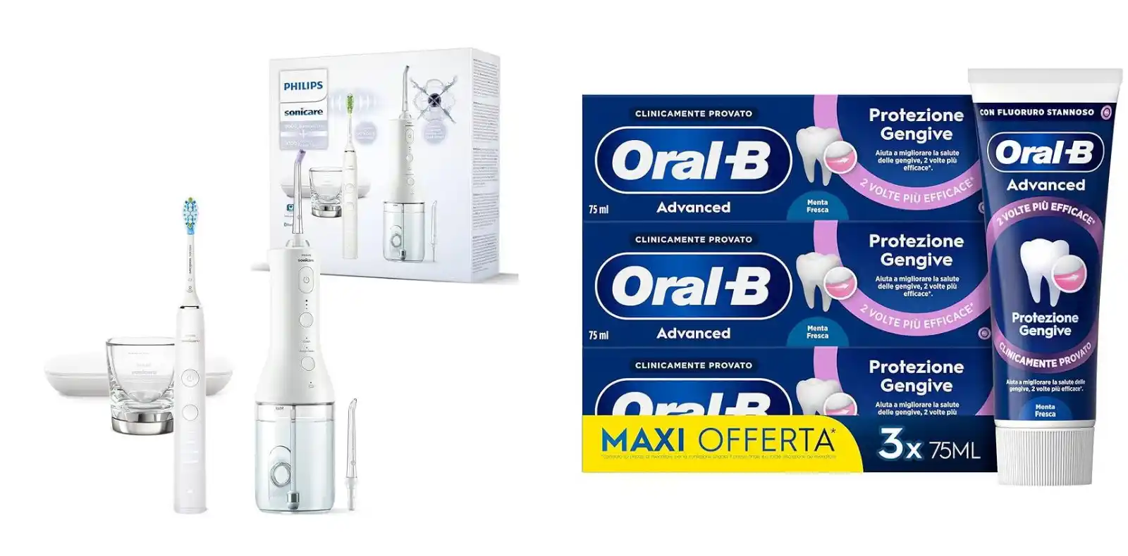 Image from PrezzoFolle: 🛍 _Philips Sonicare Irrigatore orale senza filo Power Flosser 3000 e ...