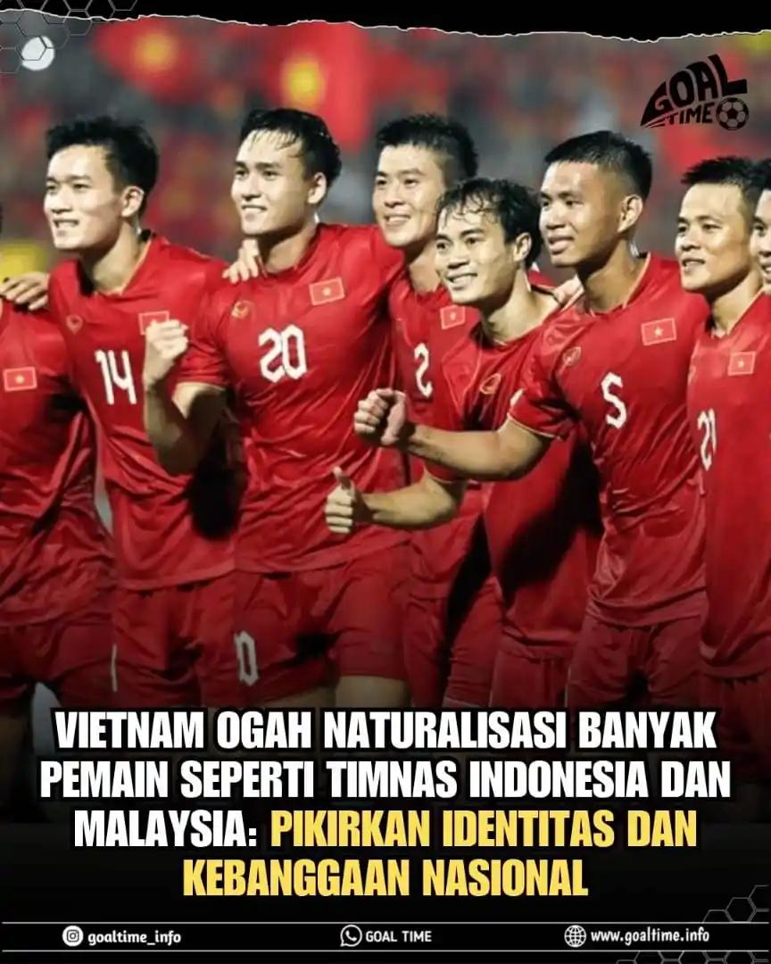 Image from GOAL TIME: Presiden Federasi Sepak Bola Vietnam (VFF), Tran Quoc Tuan, mengatakan...