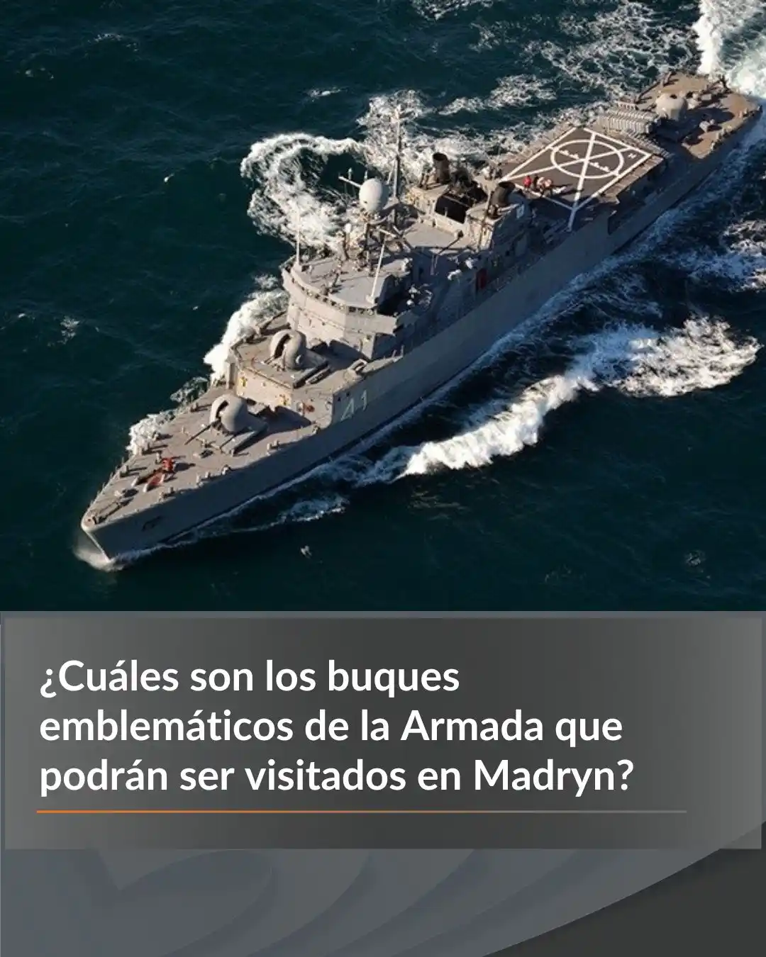 Image from El Diario WEB : 🛳 *Puerto Madryn* será escenario de una visita muy especial con la l...