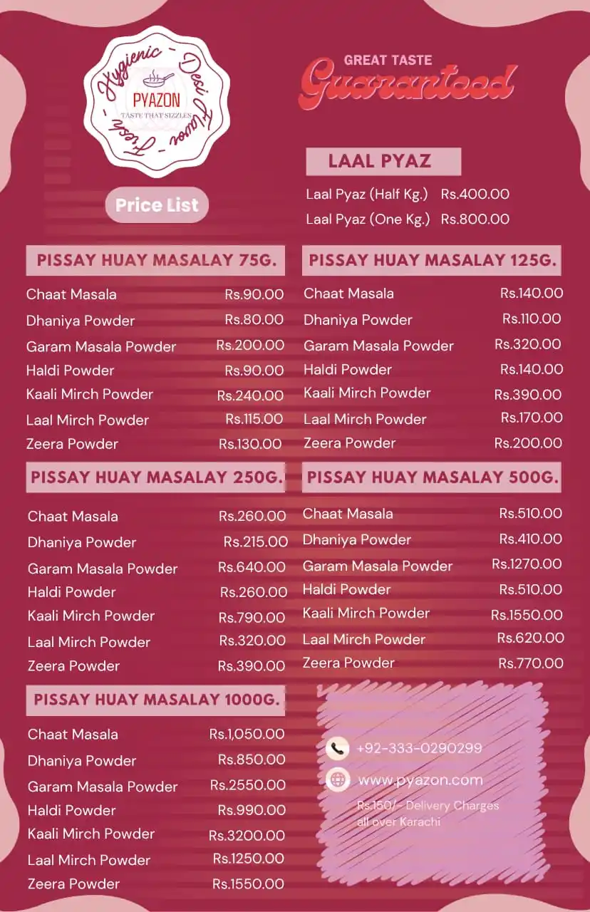 Image from 24/7 ONLINE MARKETING: Pyazon Product & Price Menu is Here! For your convenience, we’ve liste...