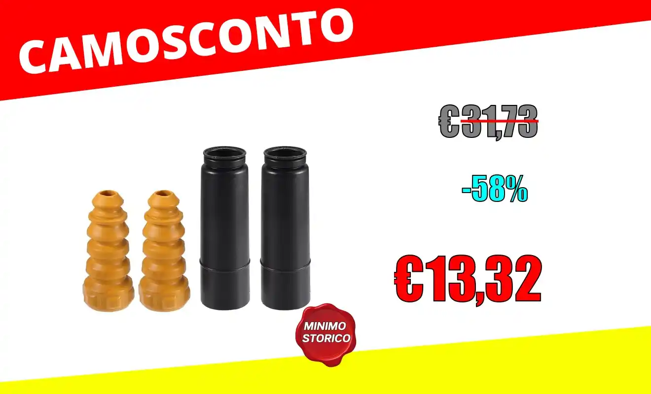 Image from OfferteSconto: *QUARKZMAN Fascia di protezione ammortizzatore sospensione per Volkswa...