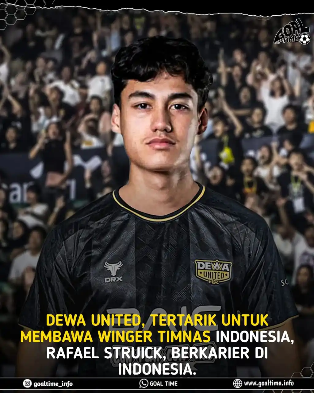 Image from GOAL TIME: Runner-up BRI Liga 1 musim lalu, Dewa United, tertarik untuk membawa w...
