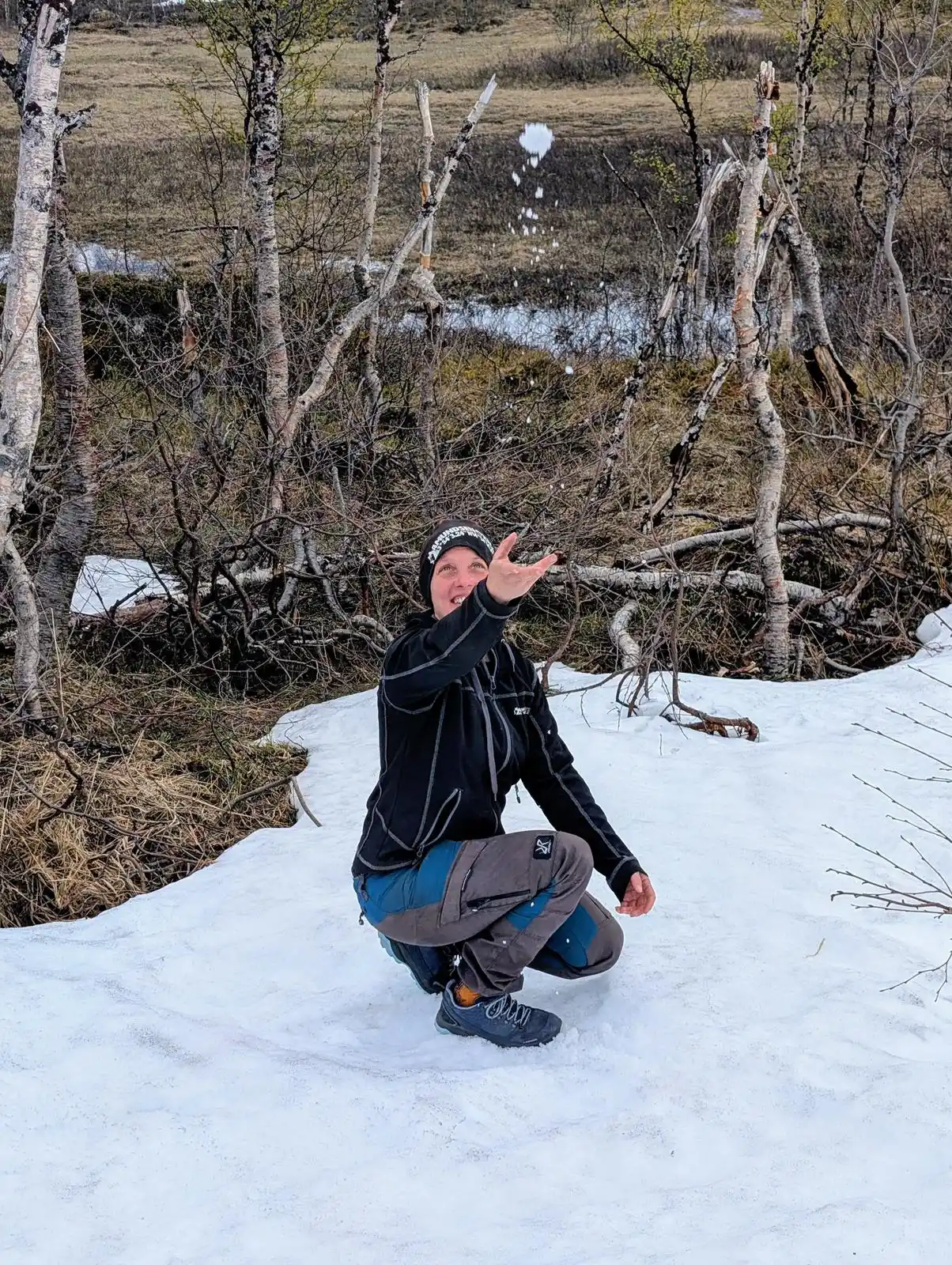 Image from Alaskan-Huskys „Vom Wilden Moor“: Schnee im Juni ist echt mal was anderes 😍...