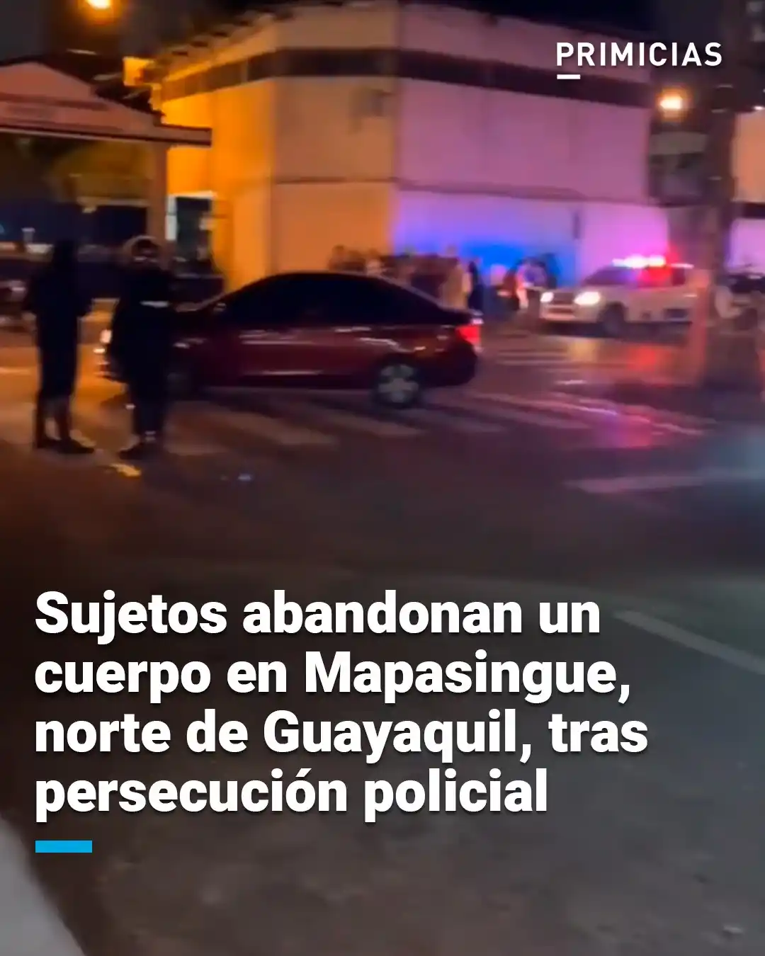 Image from PRIMICIAS: 🚨 *Sucesos*  La Policía identificó un vehículo sospechoso en el norte...