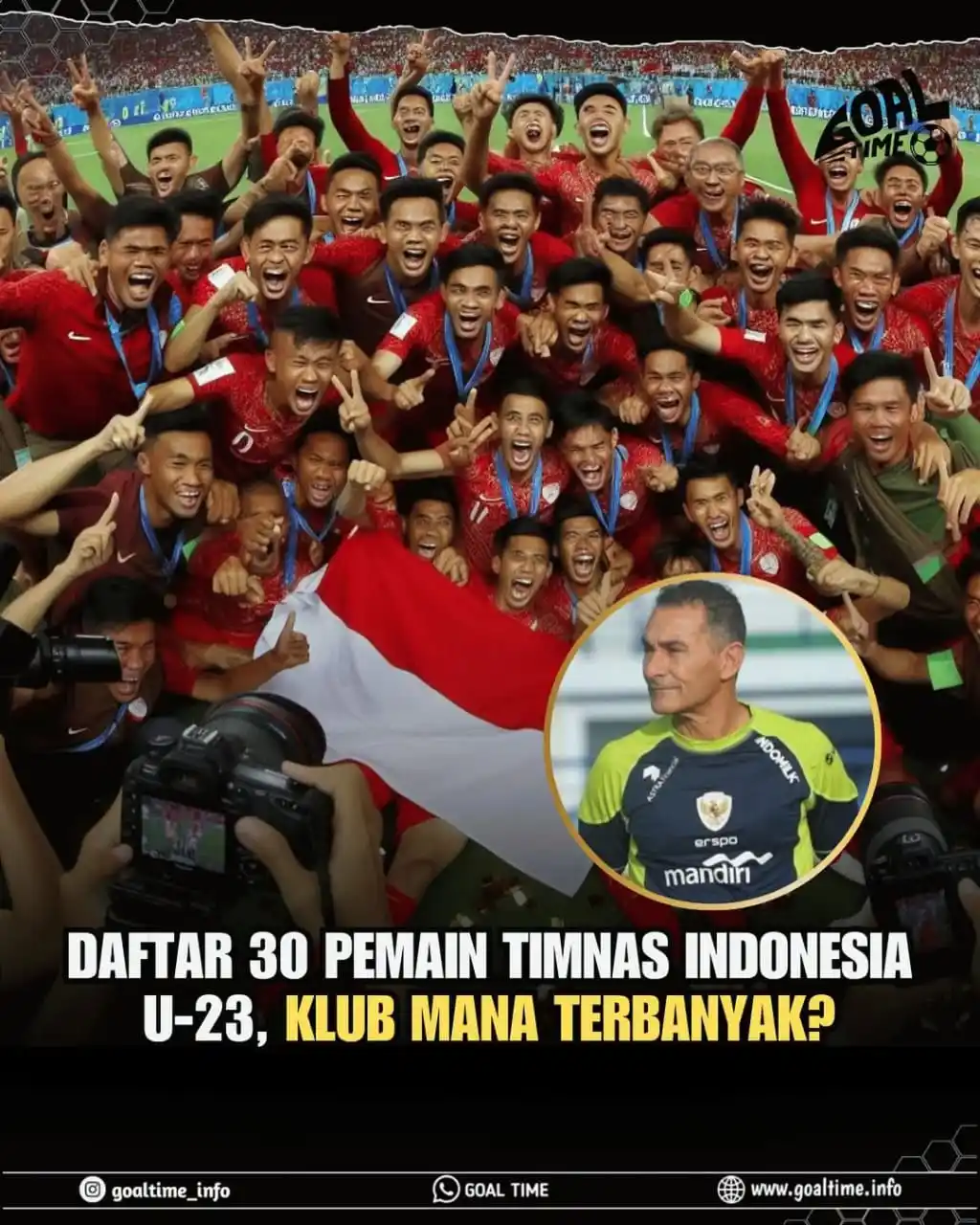 Image from GOAL TIME: Timnas Indonesia U-23 jelang Piala AFF U-23 2025 akan berlangsung di J...