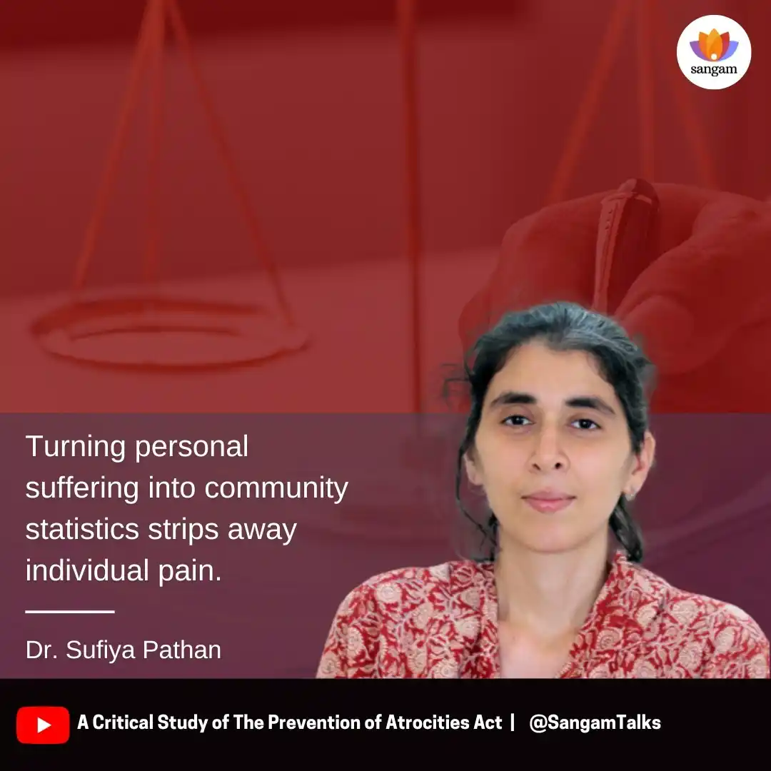 Image from SangamTalks: Title - A Critical Study of The Prevention of Atrocities Act Complete...