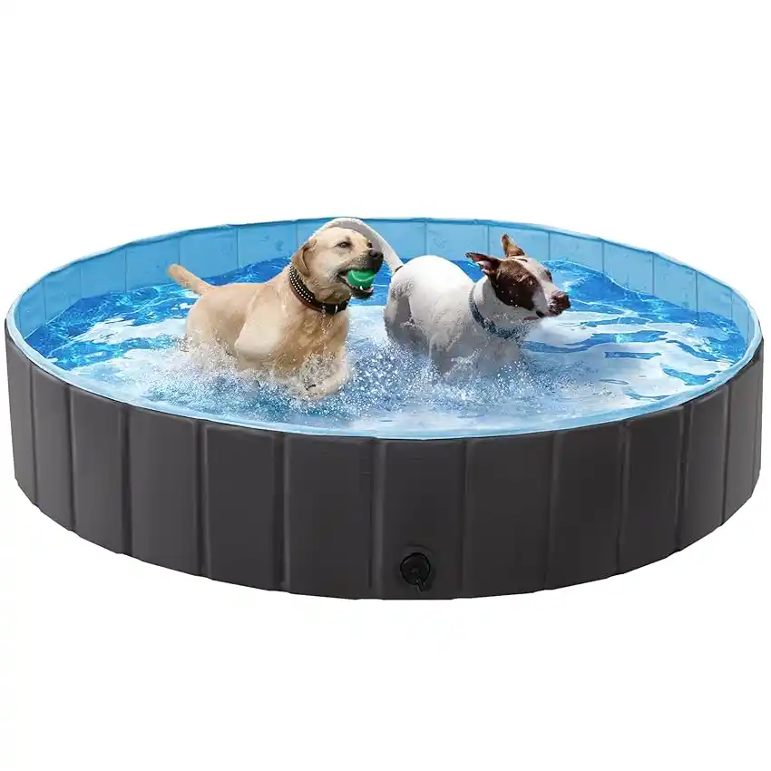 Image from PrezzoFolle: 🛍 _Yaheetech Piscina per Cani Vasca da Bagno Pieghevole Antiscivolo p...