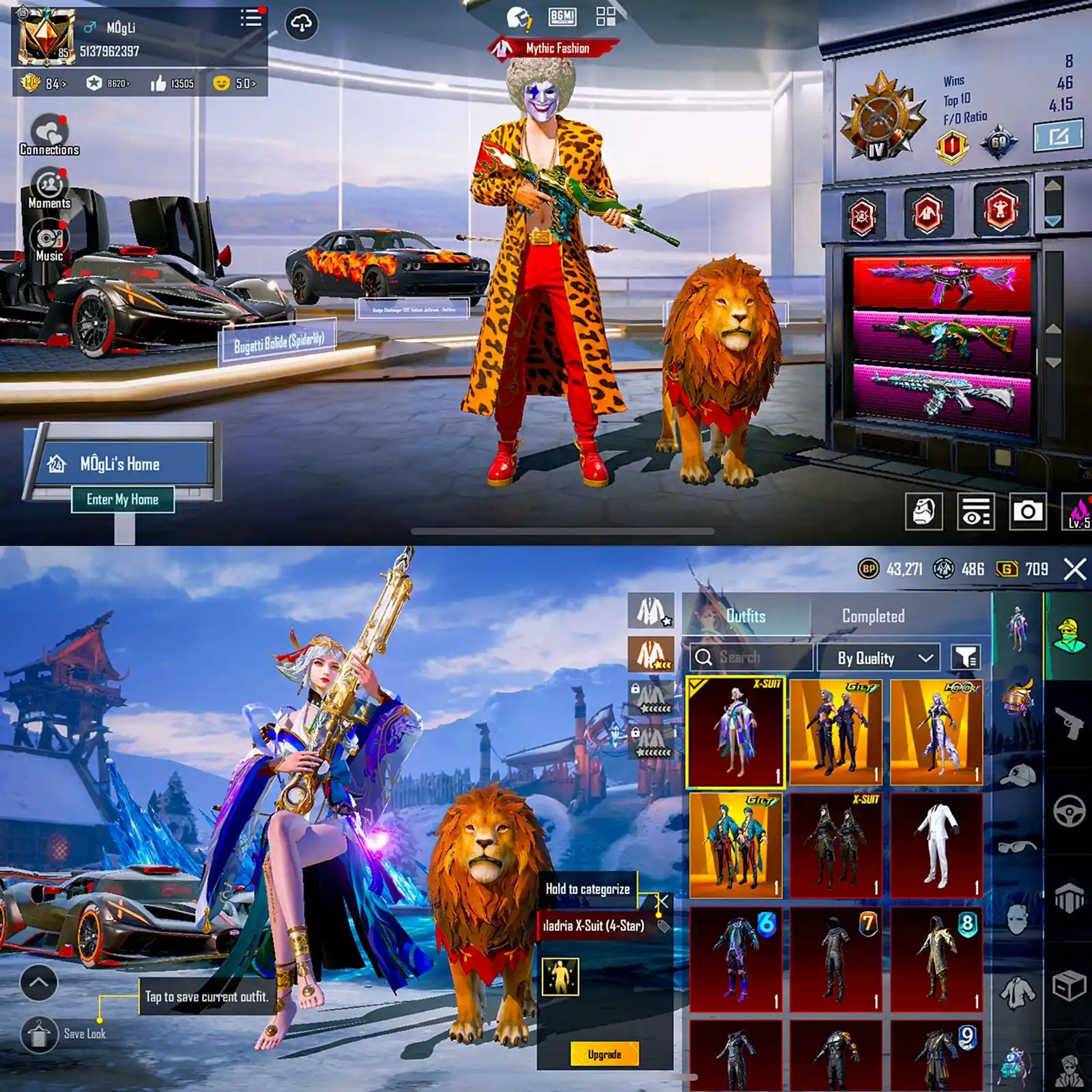 Image from 🇮🇳 𝗠𝗔𝗬𝗔𝗡𝗞 𝗛𝗨𝗕 🇮🇳: *🔺17 KILL MSGS WITH DUAL XSUIT & 3 SUPERCARS WITH HEAVY OLD RP MYTHIC...