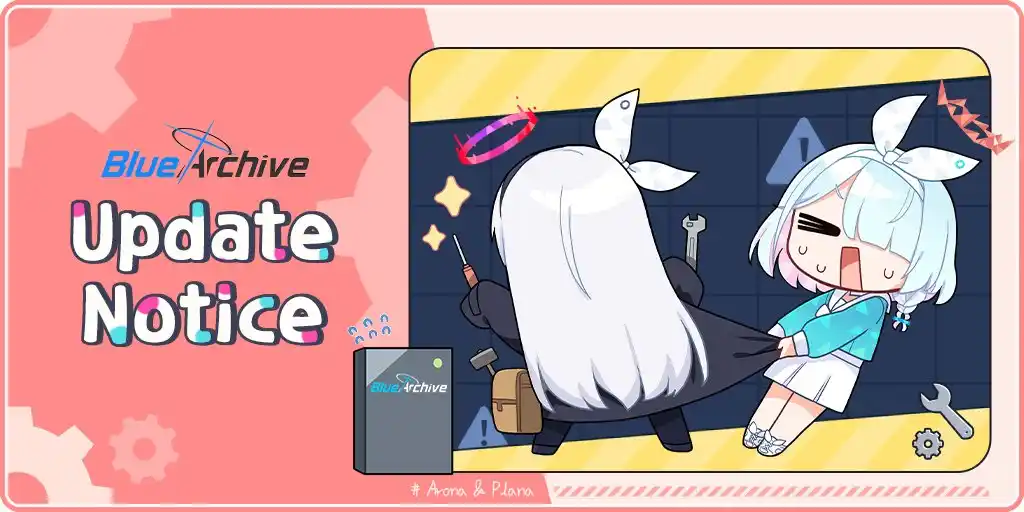 Image from Blue Archive Indonesia: *【6/24 Scheduled Maintenance Notice】* Sensei Maintenance akan dilakuk...